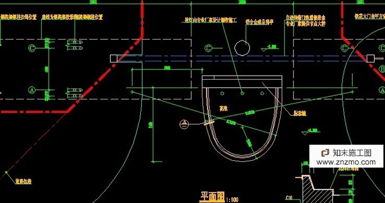 卫室建筑施工图 cad2007