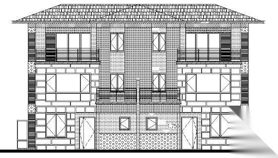 丹堤C区8号楼建筑施工图