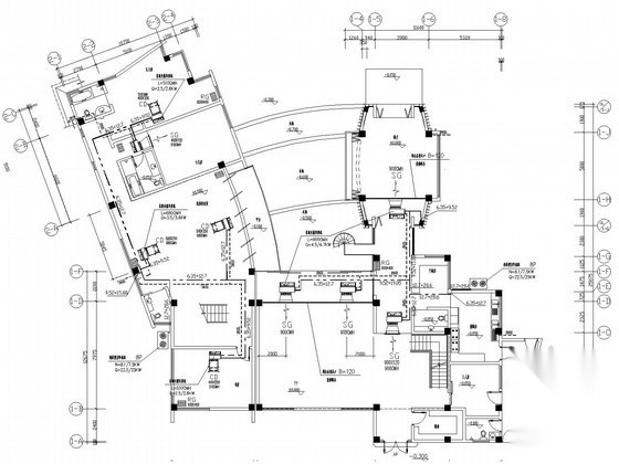 多套小型别墅建筑暖通空调系统设计施工图（风冷模块 多...