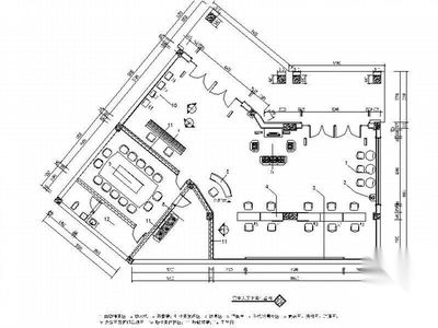 移动公司营业厅施工图