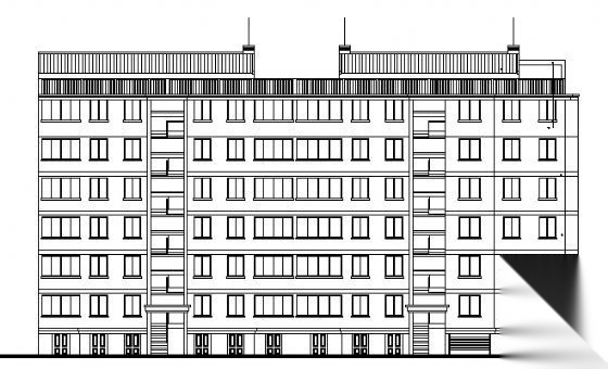 某小区住宅楼3号楼建筑施工图