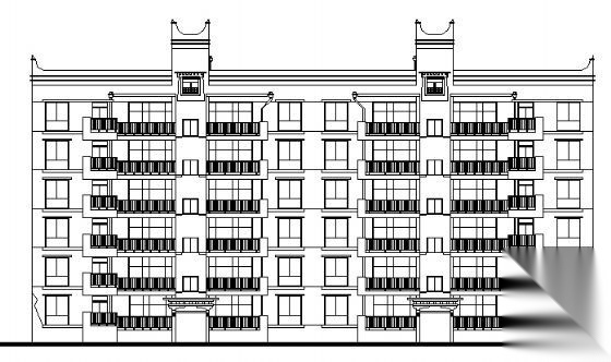 某六层住宅楼建筑施工图