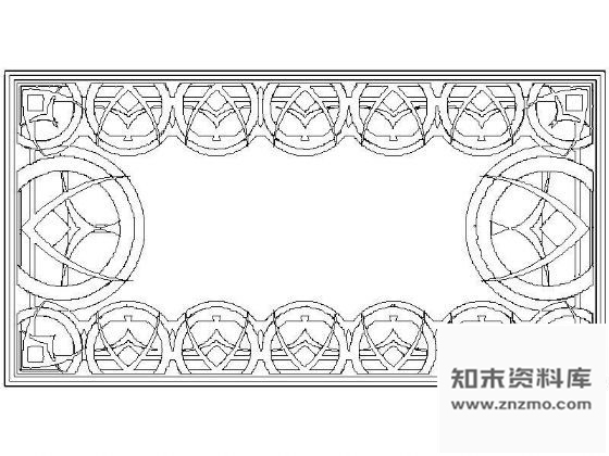 图块/节点地毯铺地013