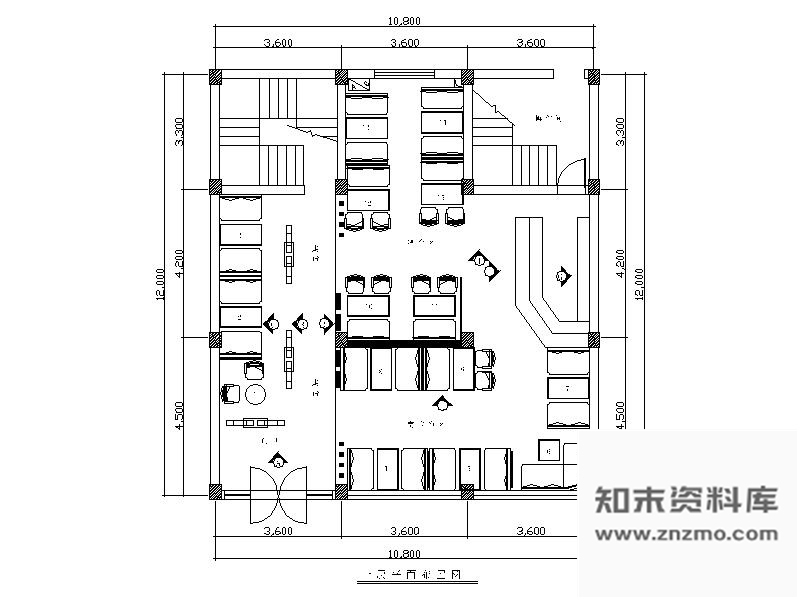 施工图经典茶室设计图