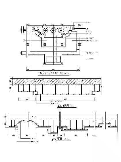 酒店前厅吊顶详图