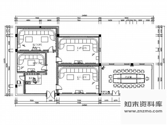 施工图江苏KTV局部装饰装修图含效果