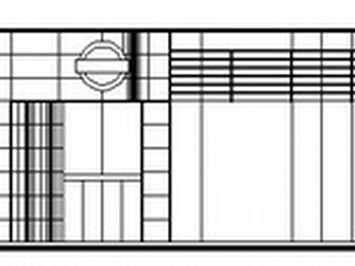 北方某4S店展厅建筑设计施工图 展销厅