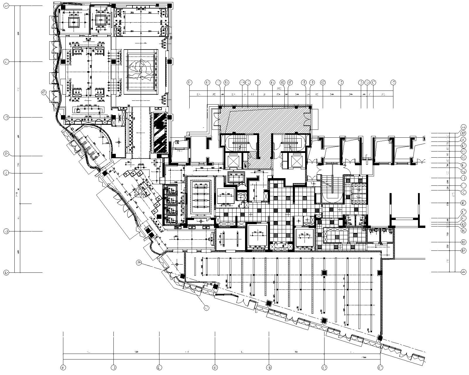 [上海]集艾设计G&A-海珀黄浦中式风格售楼处设计方案+施工图