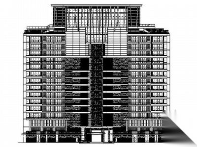 [海南]海棠湾奢华五星级度假酒店建筑施工图（图纸非常...