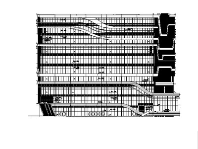 重庆知名地产商业综合体建筑施工图（含水暖电图纸）