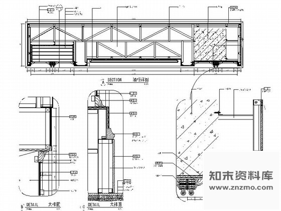 图块/节点银行家具详图 家具节点