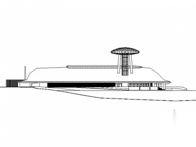 [浙江]甲级多层湿地博物馆建筑施工图（知名事务所）