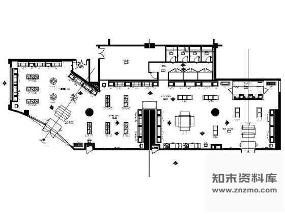 施工图成都英国某奢侈品牌店铺设计施工图