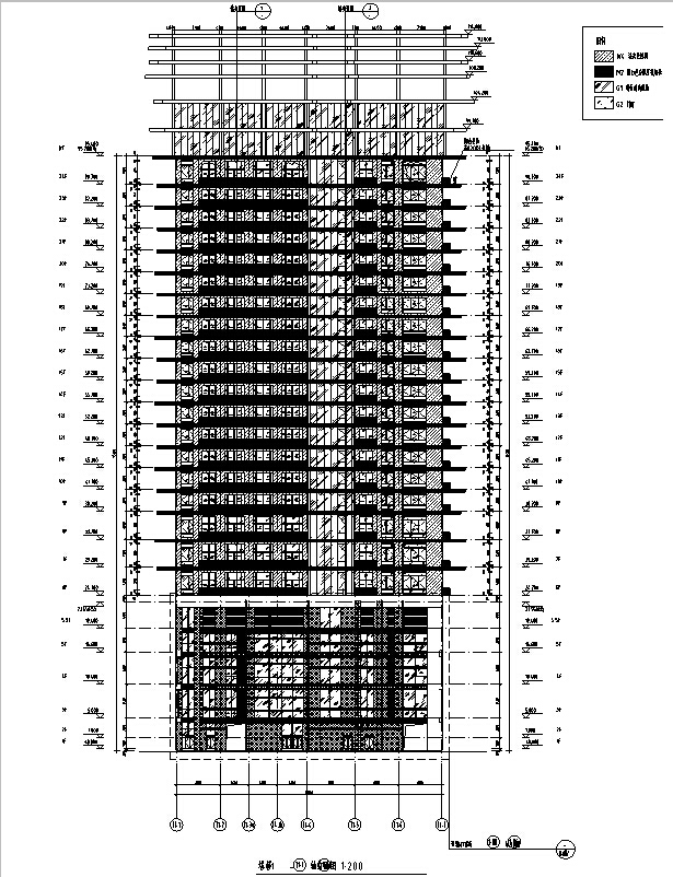 [安徽]办公、商业、住宅及其他功能建筑施工图（17年初...