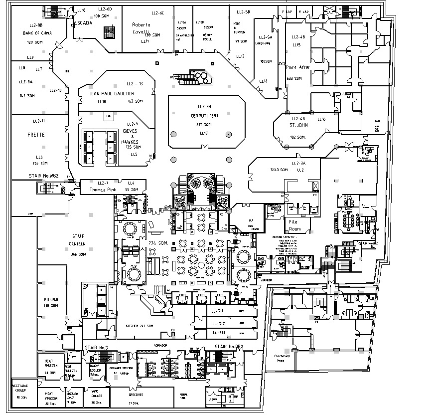 [北京]五星商务酒店改造项目施工图+效果图