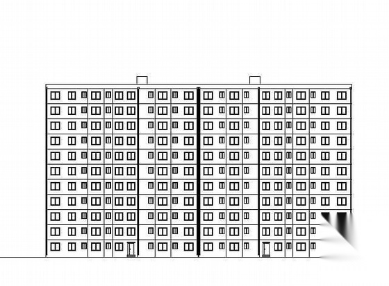 [毕业设计]丹东某家园小区高层住宅建筑施工图