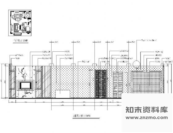 图块/节点卧室空间装饰详图