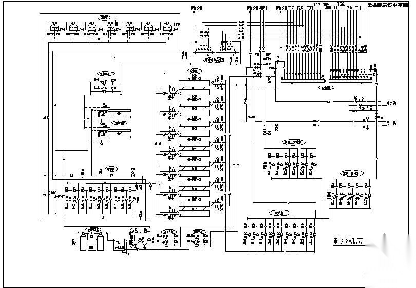 制冷机房自控原理图