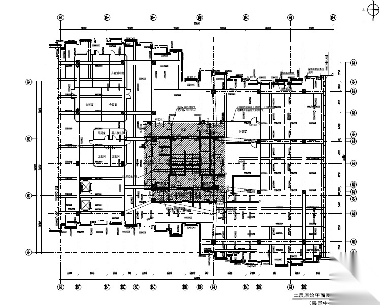 大涌华润城新展示中心室内设计施工图（附效果图+软装方...