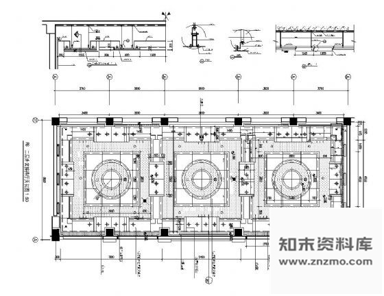 图块/节点外宾接待室吊顶详图