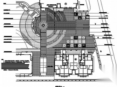 [杭州]某居住区局部区域景观工程施工图