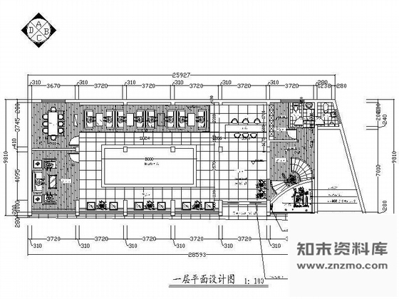 施工图某售楼处装修图含效果图