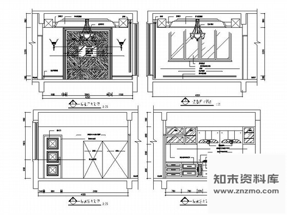 图块/节点家居厨房立面图