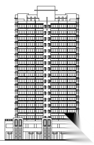 某十九层塔式公寓建筑施工图