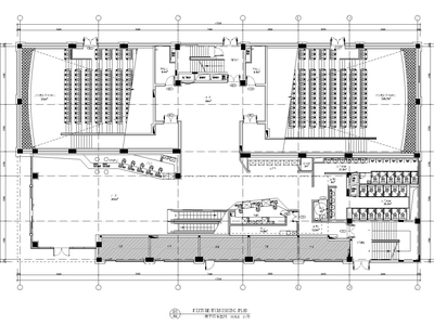 [广州]香港OFT-珠海英皇UA影城装修施工图+机电图+实景...