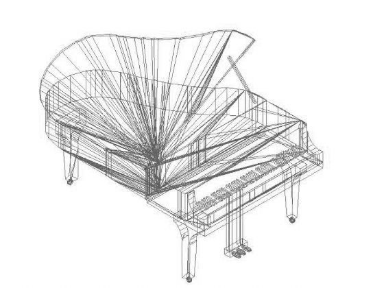 钢琴三维图块Ⅱ