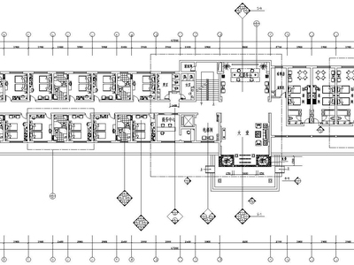 [湖北]某四星级宾馆室内装饰全套施工图（附效果图）