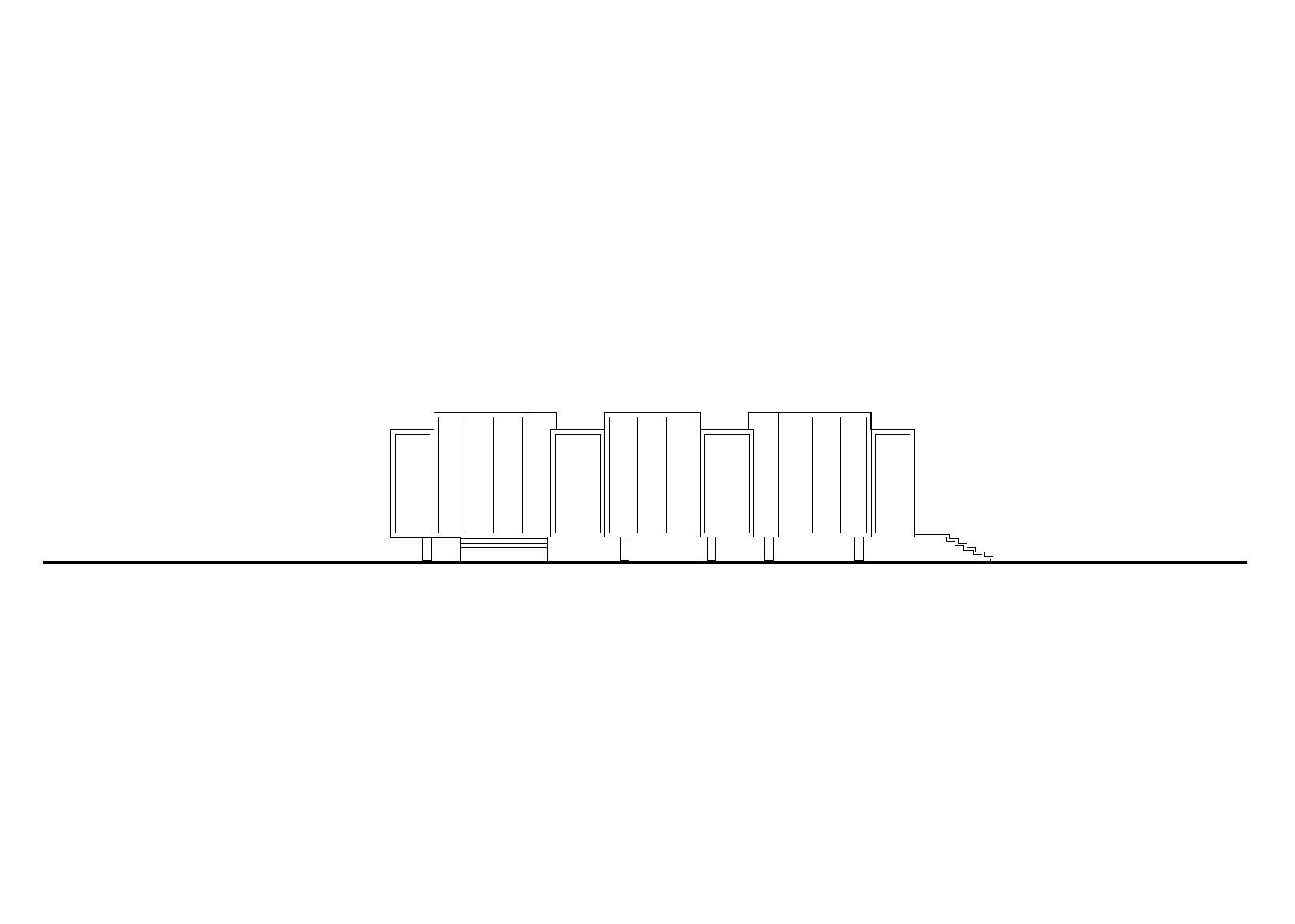 员工休息室建筑施工图设计_CAD