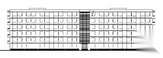 无锡惠山某学校规划区普通学生公寓建筑结构方案图