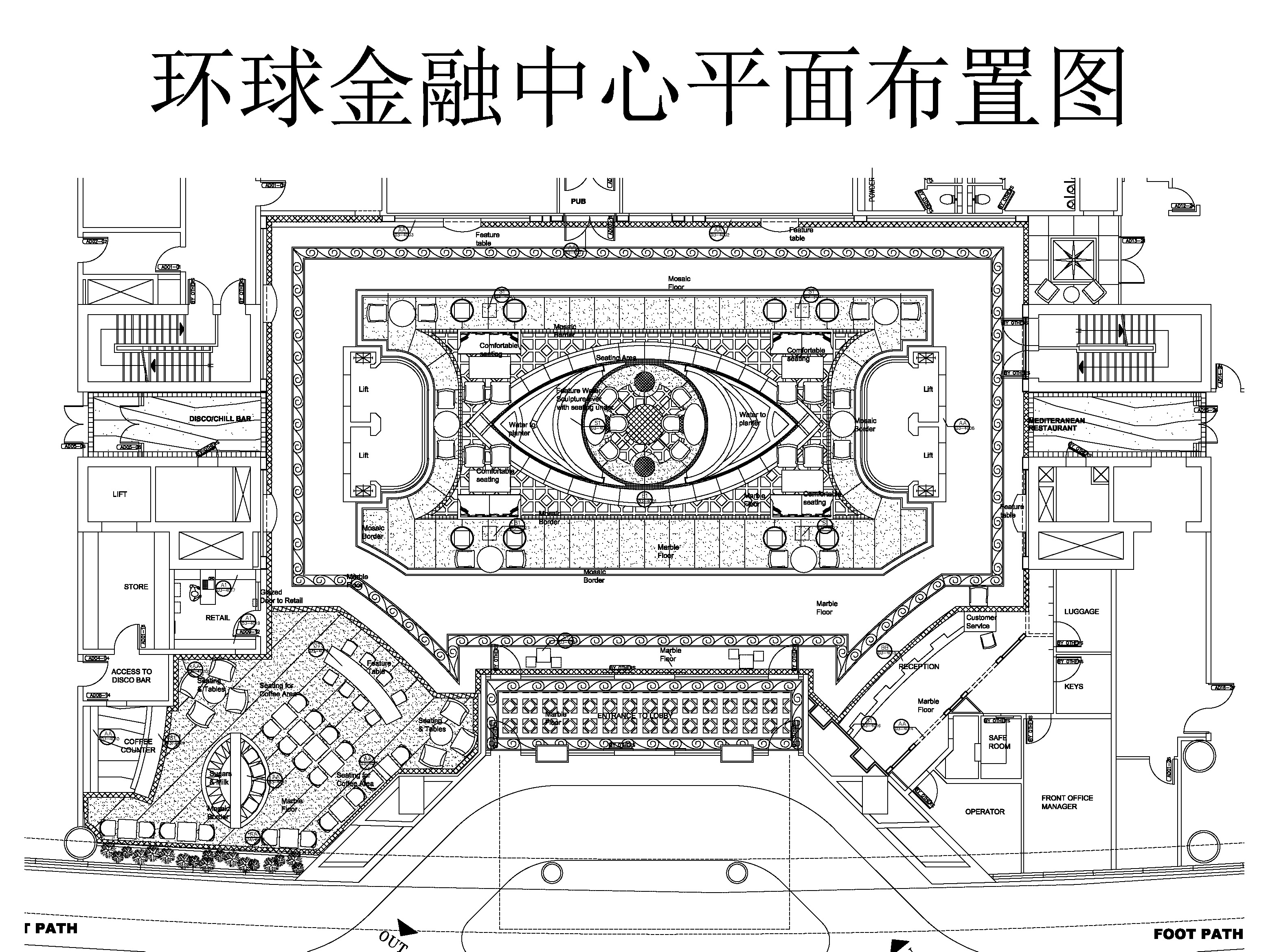 环球金融中心平面布置图