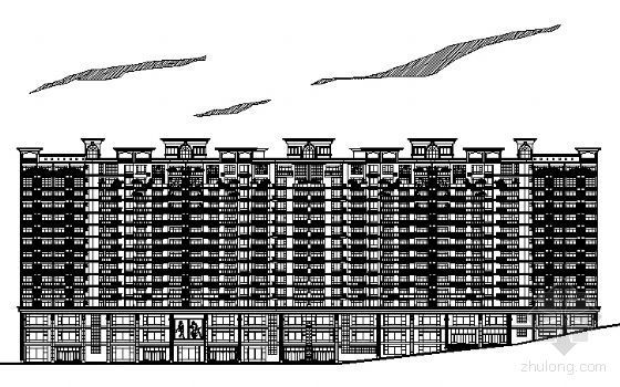 [重庆]某高层住宅小区规划设计方案图