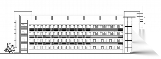 奉贤中学教工宿舍建筑扩初图