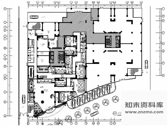 施工图四川商业繁华地段一流国际高档奢华娱乐会所装修施工图