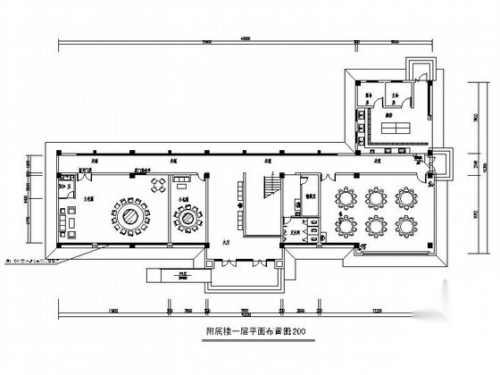 [安徽]现代办公楼室内装修施工图（含水电）