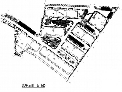 四川某小型小区景观规划方案