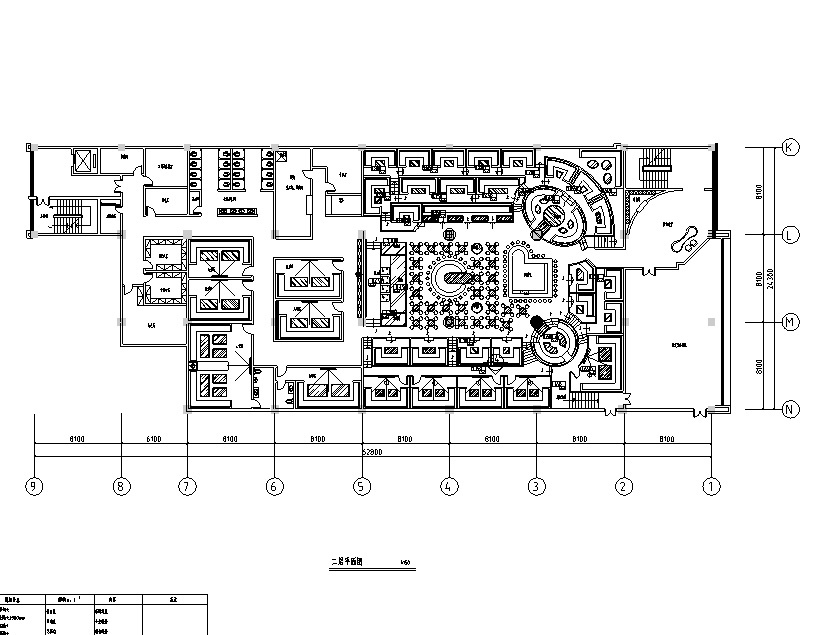 [河北]FD酒吧空间设计施工图（附效果图）