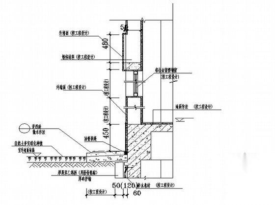 [图集]南方某图集CAD版本-墙身图库 建筑通用节点