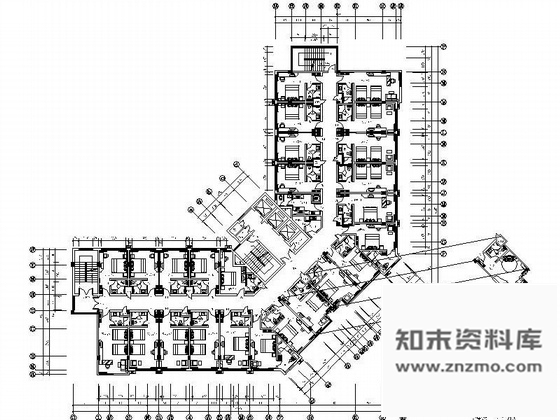 施工图武汉某旅馆客房装修图