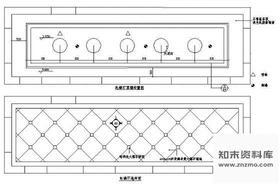 图块/节点某宾馆电梯详图