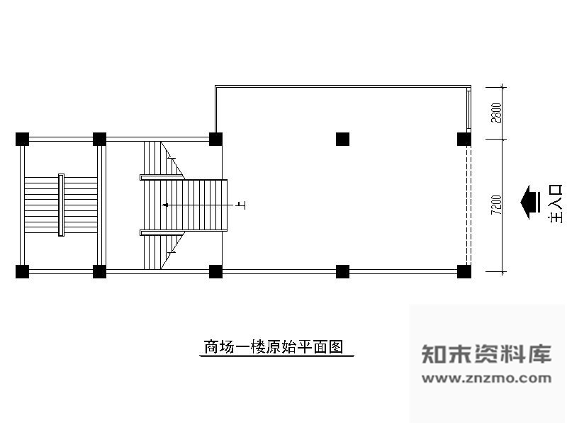 施工图四川某1506㎡家居商场设计施工图