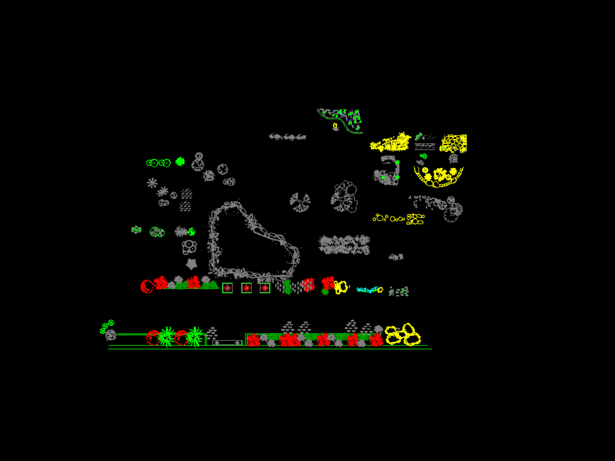 cad植物素材图库大全