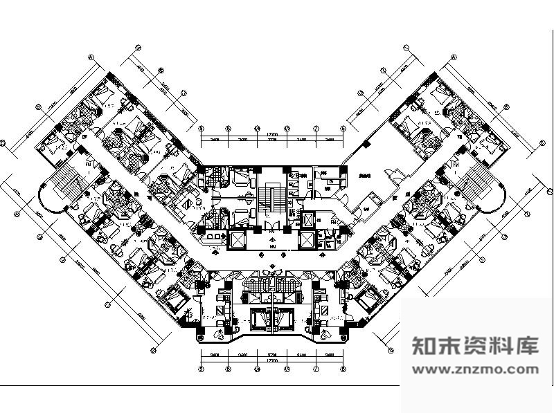 施工图某酒店标准客房装修设计方案