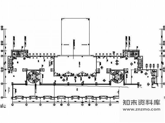 施工图会议中心公共走廊装修图Ⅱ