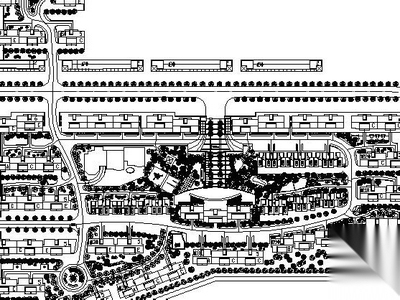 [安徽]某居住区景观设计工程施工图