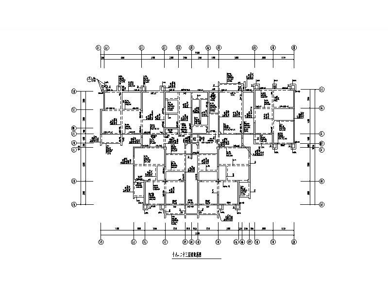 安置房剪力墙结构 施工图 建筑通用节点