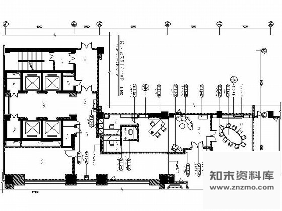 施工图五星酒店商务中心施工图